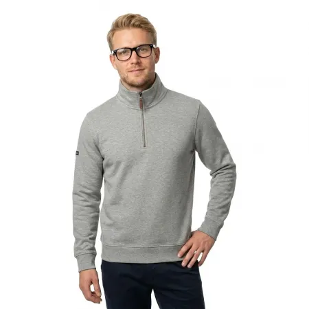 슈퍼드라이 에센셜 Pique 하프 지퍼 스웨터 142797692