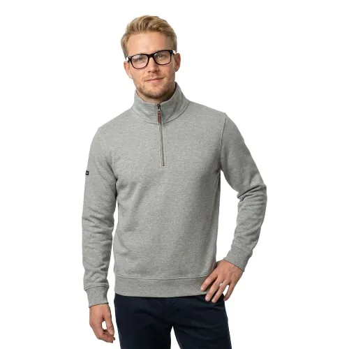 슈퍼드라이 에센셜 Pique 하프 지퍼 스웨터 142797692