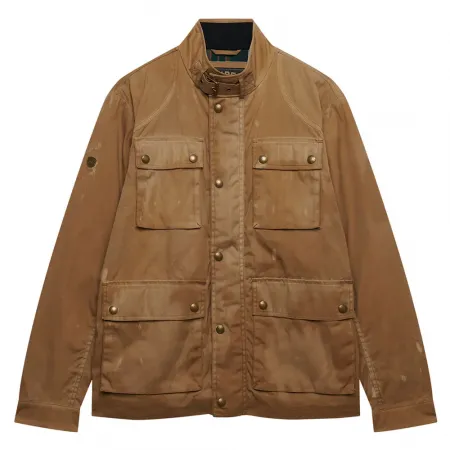 슈퍼드라이 Merchant Racer Wax 자켓 142797749