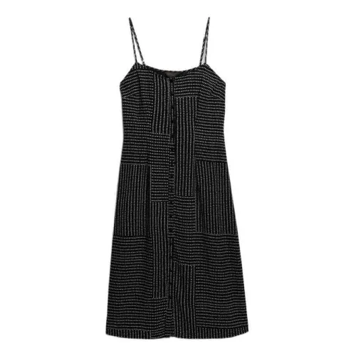 슈퍼드라이 Print Button Down Cami 나시 미디 원피스 142797802