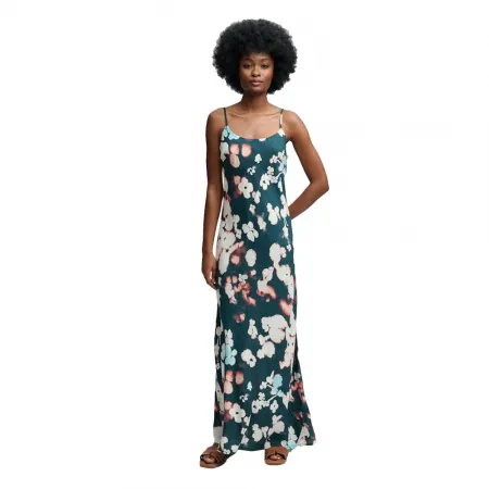 슈퍼드라이 Printed Maxi Slip 나시 롱 원피스 142797816