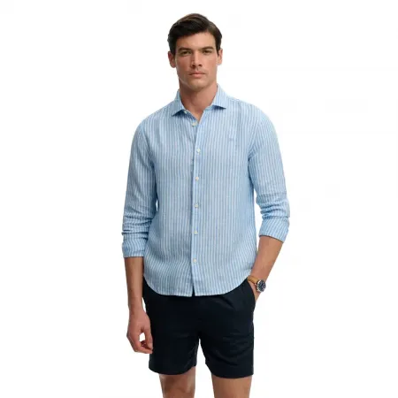 슈퍼드라이 Riviera 라인n 긴팔 셔츠 142797822