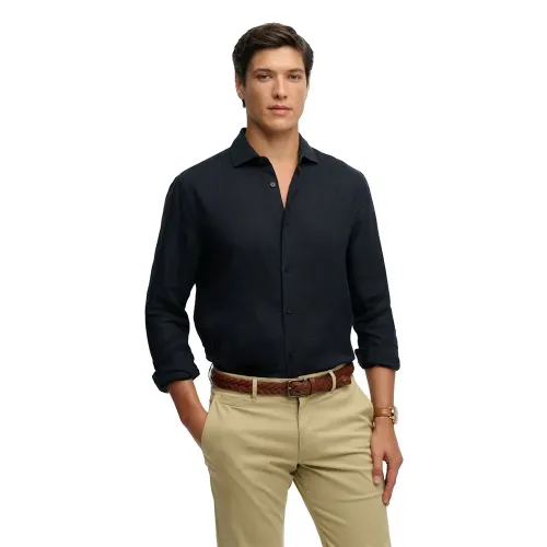 슈퍼드라이 Riviera Linen 긴팔 셔츠 142797823