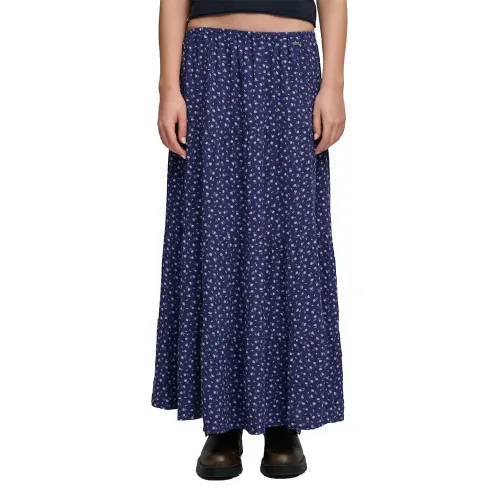 슈퍼드라이 우븐 Tiered Maxi 롱스커트 142797882