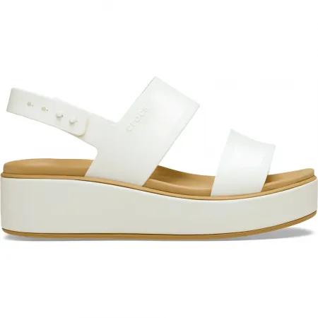 크록스 Brooklyn Matte Wrap Low 웨지 샌들 142817263