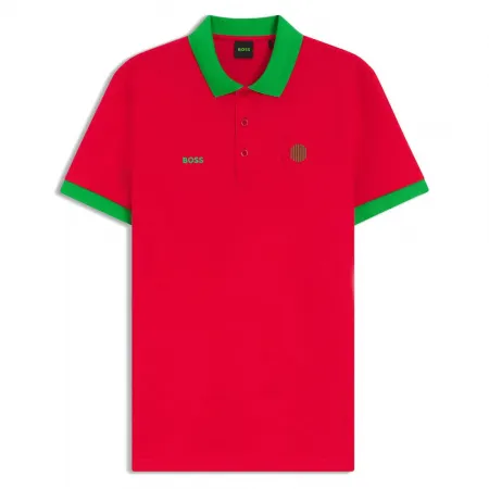 보스 BB BC Lux Paddy 반팔 폴로 셔츠 142821582