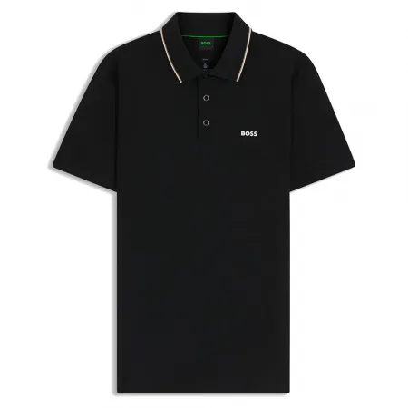 보스 GOC 버드ie Paule 반팔 폴로 셔츠 142821738