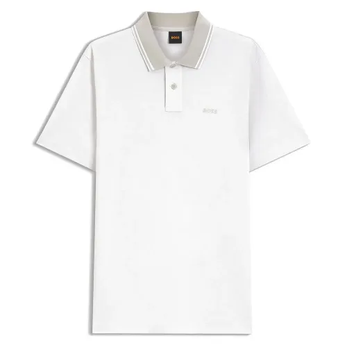 보스 Pe Oxford New 반팔 폴로 셔츠 142822182