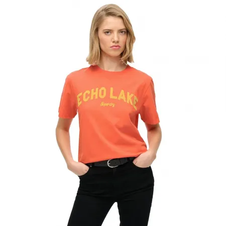 슈퍼드라이 Outdoor Location Box Loose 반팔 티셔츠 142824877