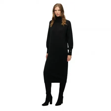 슈퍼드라이 Rollneck Midi Jumper 원피스 142824883