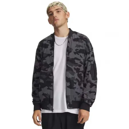 언더아머 Mesh 봄버 풀지퍼 스웨터 142831127