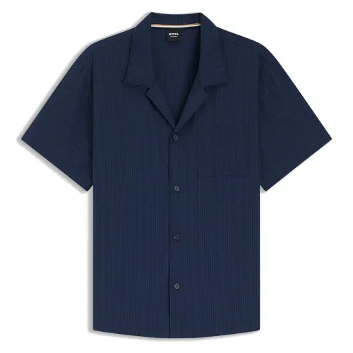 보스 10279231 Relaxed Fit 반팔 셔츠 142850550