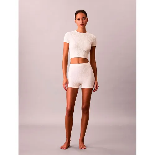 캘빈클라인 LV00QS7547 짧은 레깅스 142870176