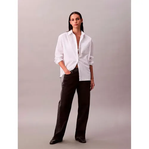 캘빈클라인 LV047C143G Relaxed Fit 긴팔 셔츠 142871357