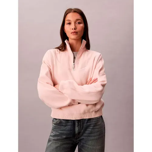 캘빈클라인 LV047D231G 하프 지퍼 스웨터 142871477