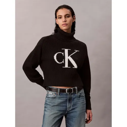 캘빈클라인 LV047D349G 하이넥 스웨터 142871496