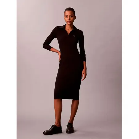 캘빈클라인 LV047E202G 긴팔 미디 원피스 142871562