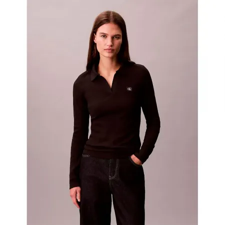 캘빈클라인 LV047E203G 긴팔 V넥 티셔츠 142871565