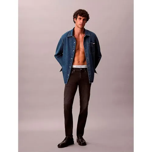 캘빈클라인 LV04RB754G Slim Tapered Fit 청바지 142871683