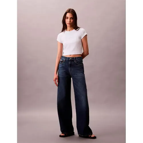 캘빈클라인 LV147B933G Wide Leg 청바지 142872035