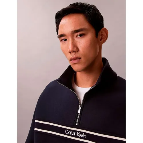 캘빈클라인 Spacer Relaxed Fit 풀지퍼 스웨터 142872195