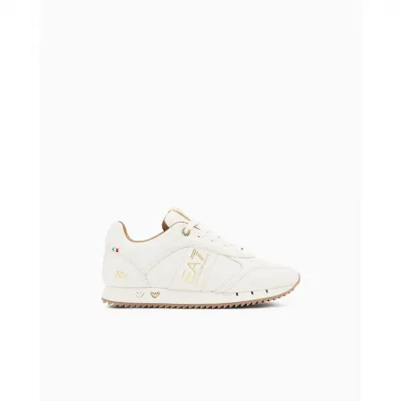 엠프리오 아르마니 Black&White Laces 10 Anniversary 레더 운동화 142896198