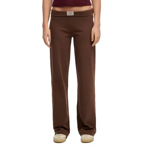 슈퍼드라이 Athletics 에센셜 Fold Over 조거팬츠 142901326