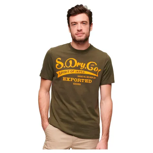 슈퍼드라이 클래식 Spirit 반팔 티셔츠 142901334