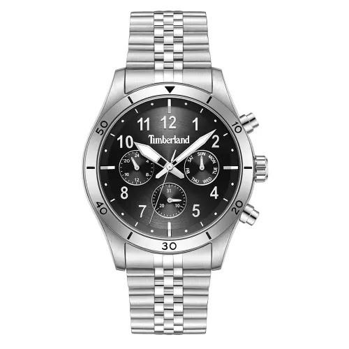 팀버랜드 Ashmont Bracelet Stainless Steel Case Black Dial 44.5mm 여성용 시계 142928735