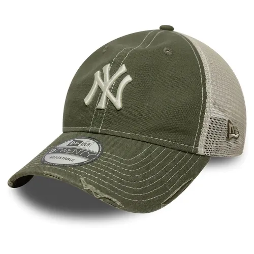 뉴에라 60856386 9Twenty Aframe 뉴욕 양키즈 트러커 모자 142930334