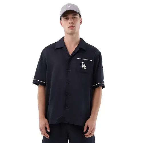 뉴에라 MLB 그래픽 LA 다져스 반팔 셔츠 142930433
