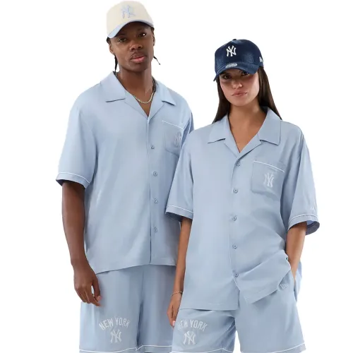 뉴에라 MLB 그래픽 뉴욕 양키즈 반팔 셔츠 142930434