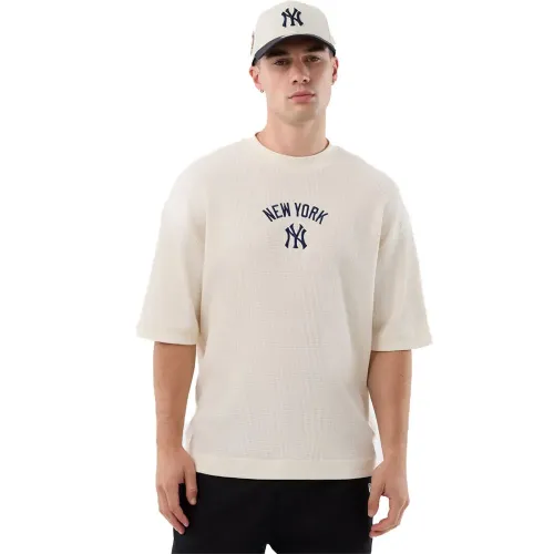 뉴에라 MLB Waffle Box 뉴욕 양키즈 반팔 티셔츠 142930460