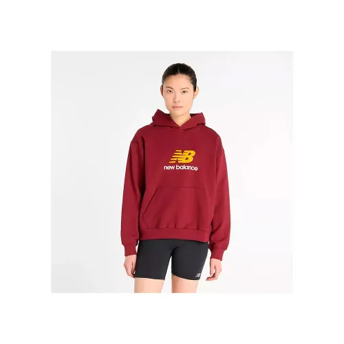 뉴발란스 Athletics French Terry Logo 후드티 142958369