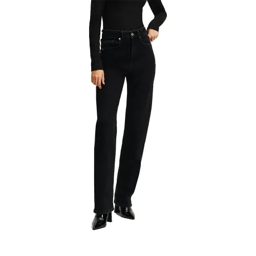 KARL LAGERFELD JEANS 245J1116 Straight Fit 하이웨이스트 청바지 142978726