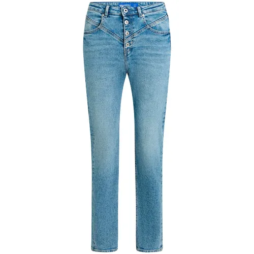 KARL LAGERFELD JEANS A4W10054 Straight Fit 하이웨이스트 청바지 142979340