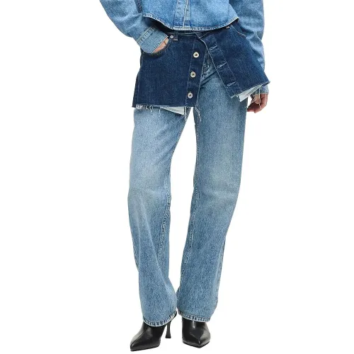 KARL LAGERFELD JEANS B1W10073 Straight Fit 하이웨이스트 청바지 142979533