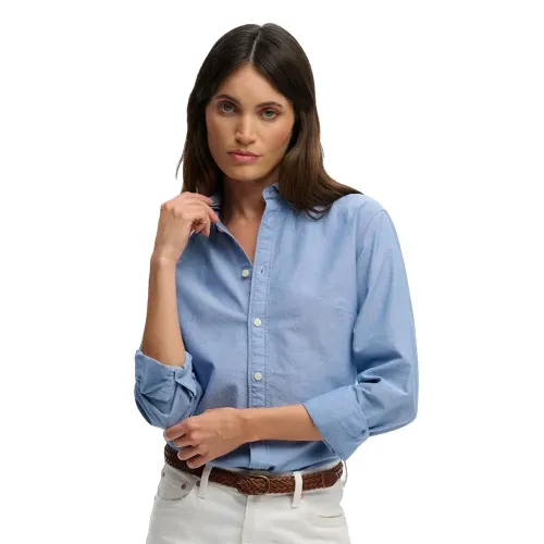 슈퍼드라이 Slim Oxford 긴팔 셔츠 142979845