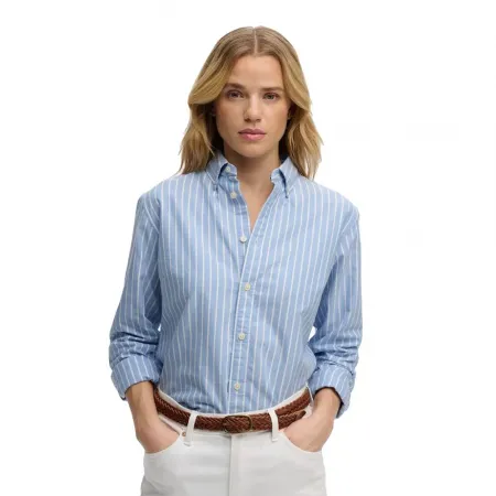 슈퍼드라이 Slim Oxford 긴팔 셔츠 142979848