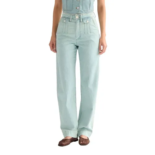 랭글러 Sleek Barrel Relaxed 핏 청바지 142985776