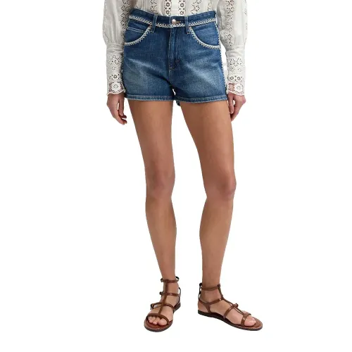 LEE 112376774 데님 반바지 142985879