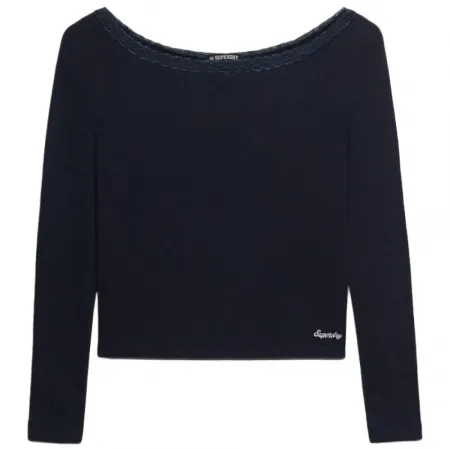 슈퍼드라이 Athletic 에센셜 Lace 긴팔 상의 143015337