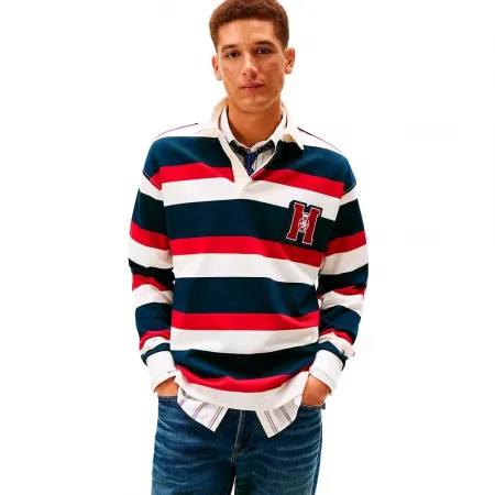 타미힐피거 MW0MW42612 하프 지퍼 스웨터 143021590