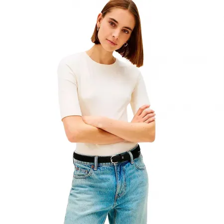 타미힐피거 WW0WW47308 3/4 소매 티셔츠 143021649