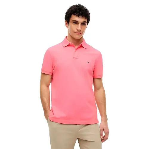 타미힐피거 1985 레귤러 핏 반팔 폴로 셔츠 143038116