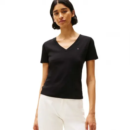 타미힐피거 Slim Cody 반팔 V넥 티셔츠 143038201