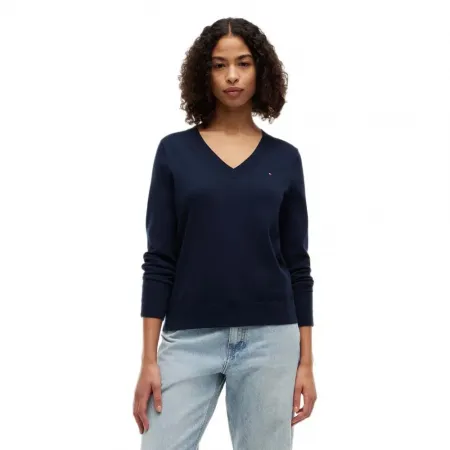 타미힐피거 WW0WW40098 V넥 스웨터 143038209