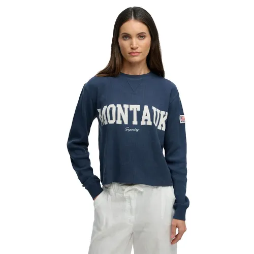 슈퍼드라이 Ath 에센셜 그래픽 긴팔 티셔츠 143062954