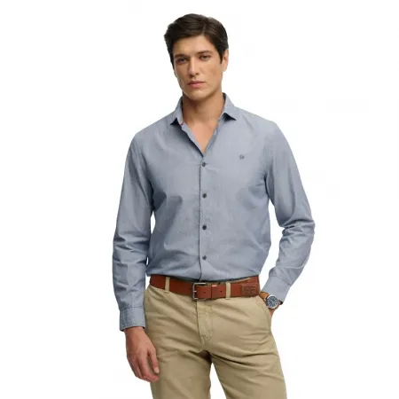 슈퍼드라이 Cut Away Poplin 긴팔 셔츠 143062988