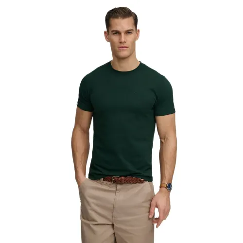 슈퍼드라이 에센셜 Company 로고 반팔 티셔츠 143062990